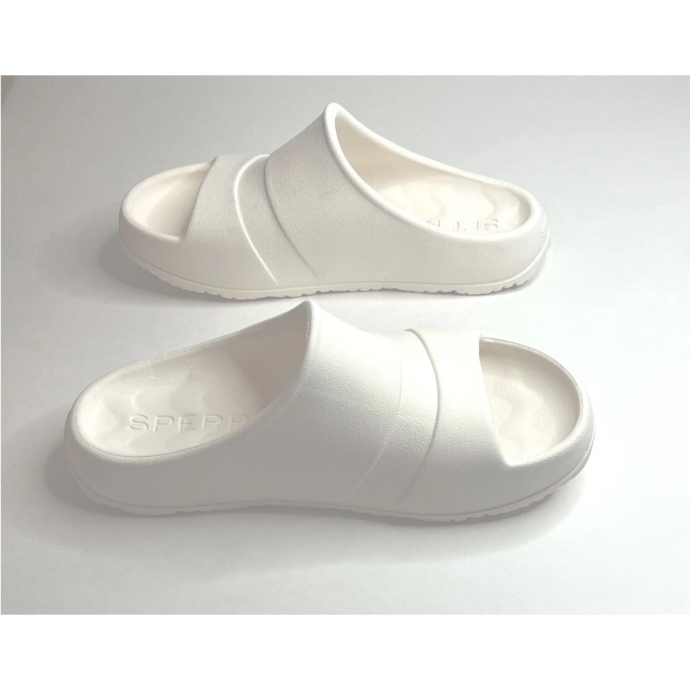 Sperry Women's White Slide Sandals - Picture 4 of 8